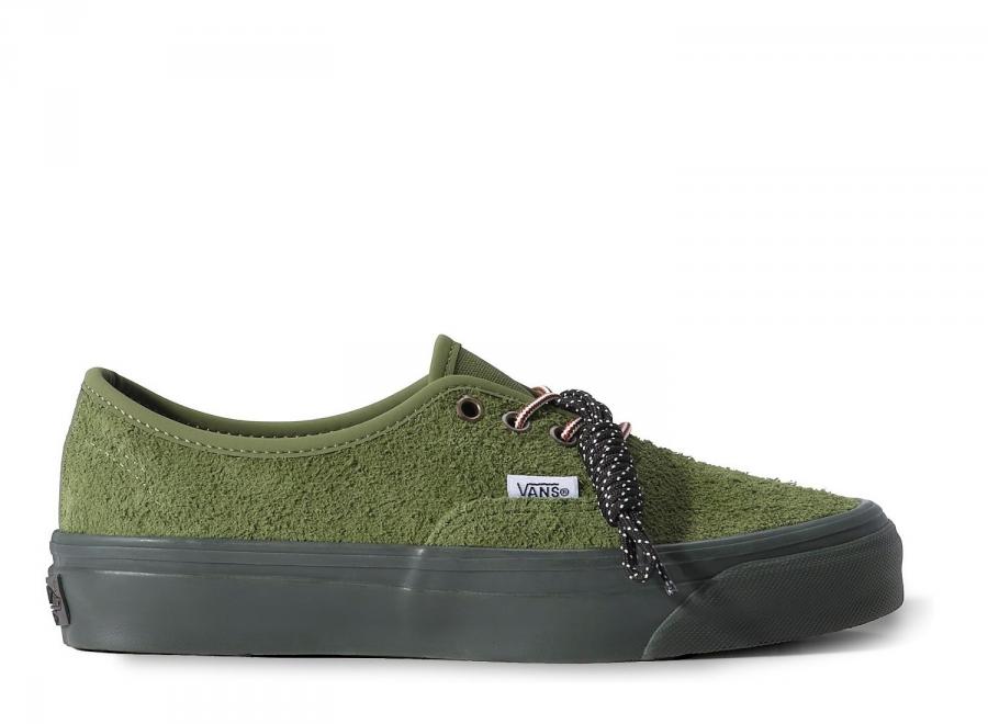 Vans Premium Authentic Shoe Black / Green VN000Z02YJ7 - Vans