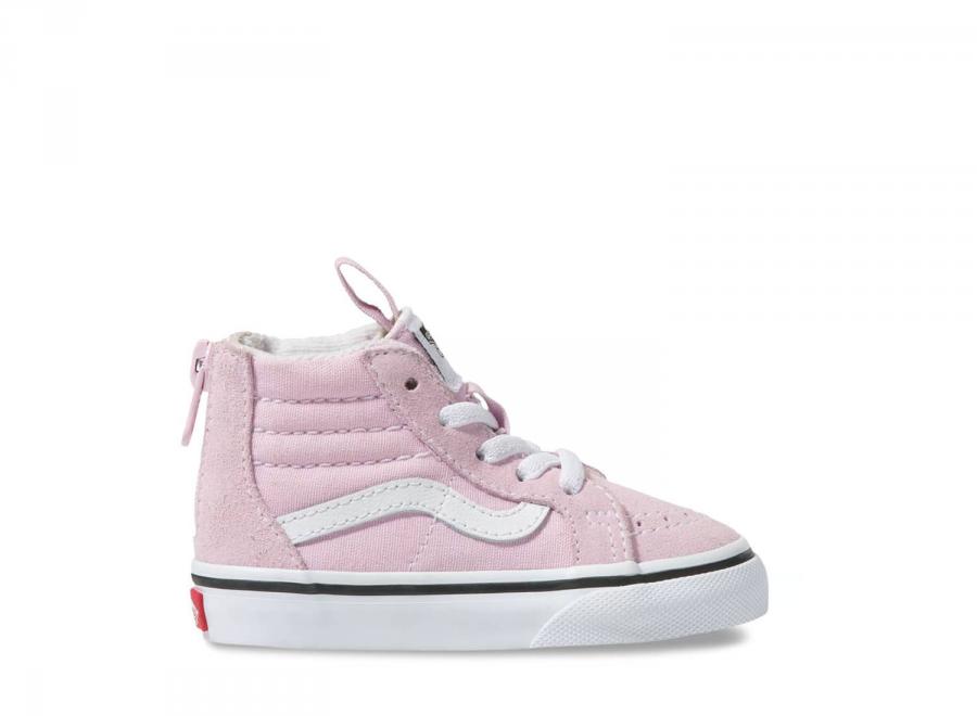 Vans Sk8-Hi Zip V Lilac Snow / True White VN0A4BV1V3M - Vans