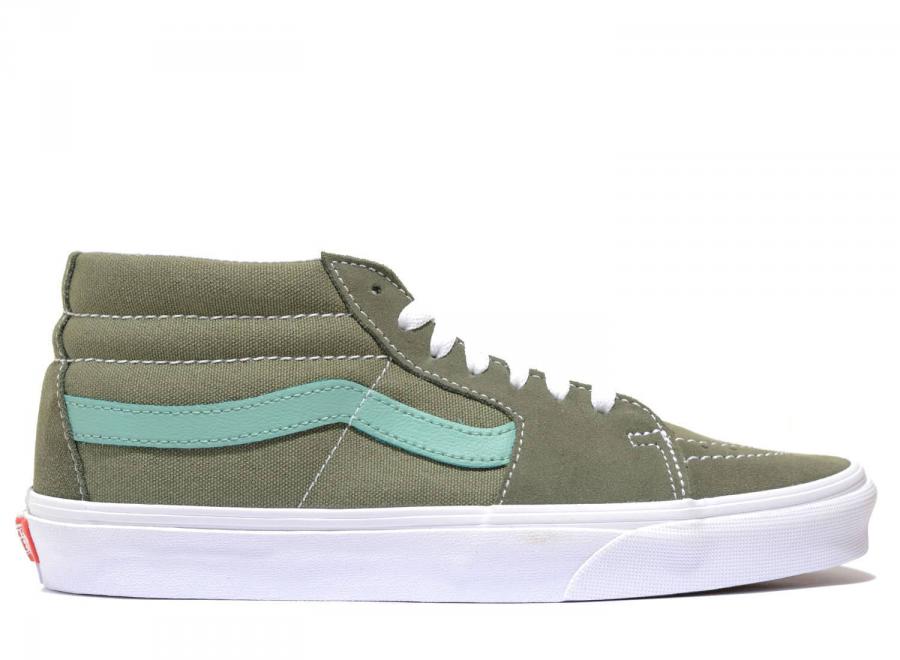 Vans Sk8-Mid Retro Sport Olive / Mint - Vans