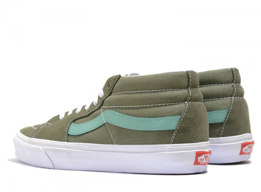 Vans Sk8-Mid Retro Sport Olive / Mint - Vans