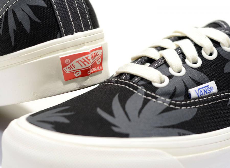 Vans Vault OG Authentic LX Island Leaf Black - Vans