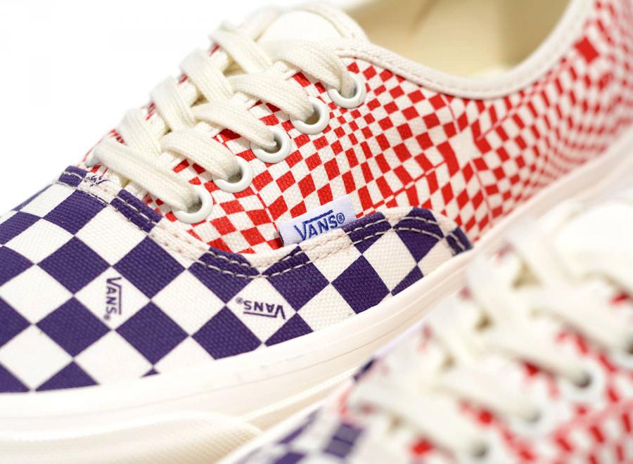Vans Vault OG Authentic LX Canvas Red / Navy - Vans
