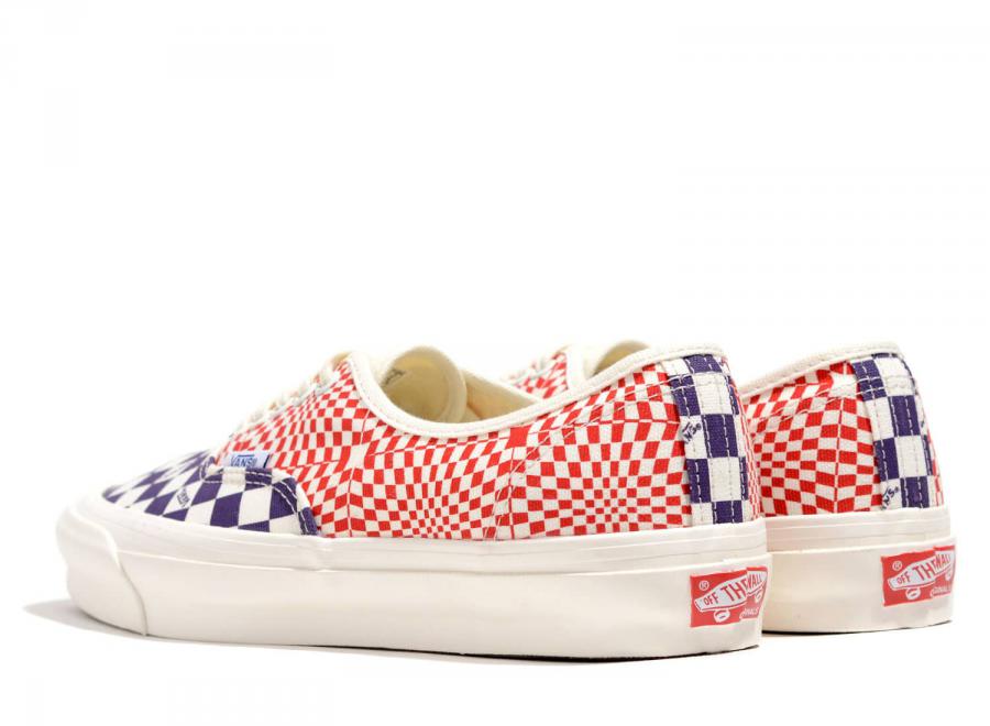 Vans Vault OG Authentic LX Canvas Red / Navy - Vans
