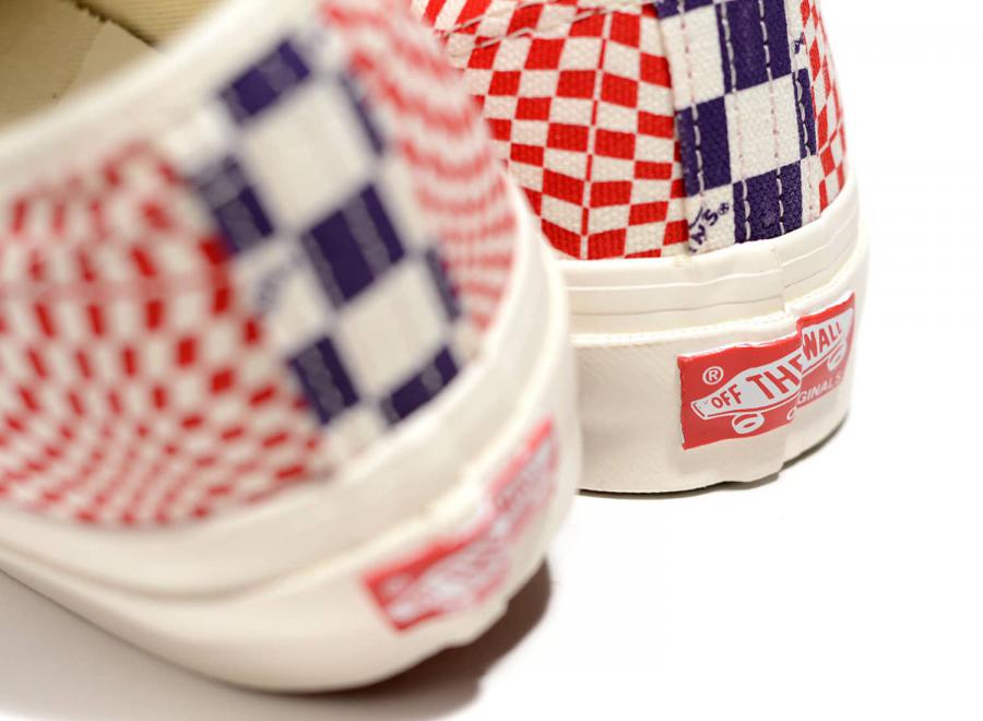 Vans Vault OG Authentic LX Canvas Red / Navy - Vans