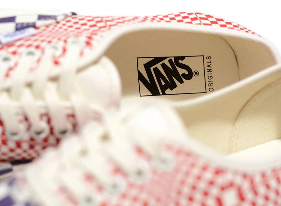 Vans Vault OG Authentic LX Canvas Red / Navy - Vans