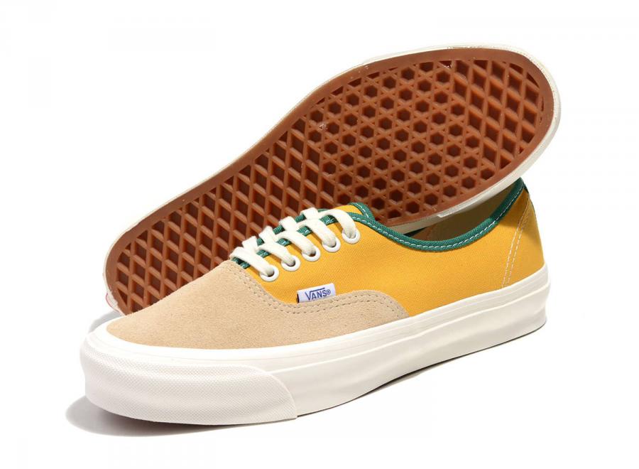 Vans Vault OG Authentic LX Yellow / Beige - Vans