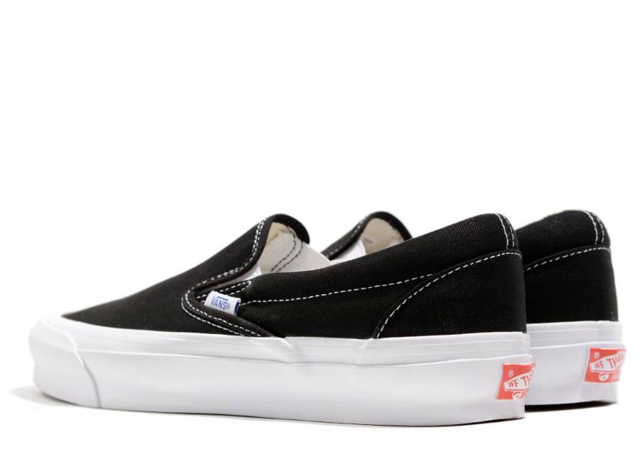 Vans Vault OG Classic Slip-On Black / True White - Vans