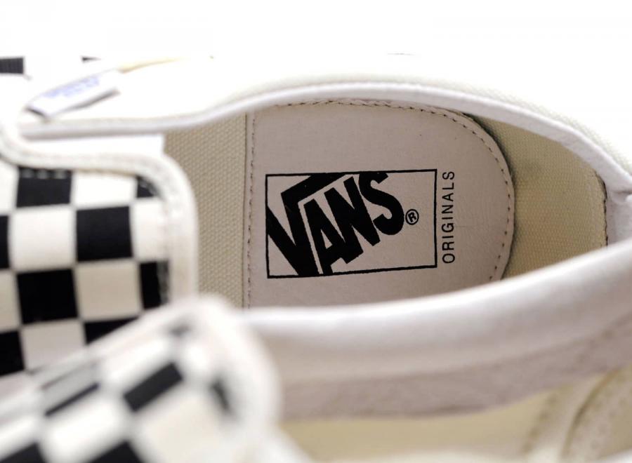 Vans Vault OG Classic Slip On LX Checkerboard Black / White - Vans