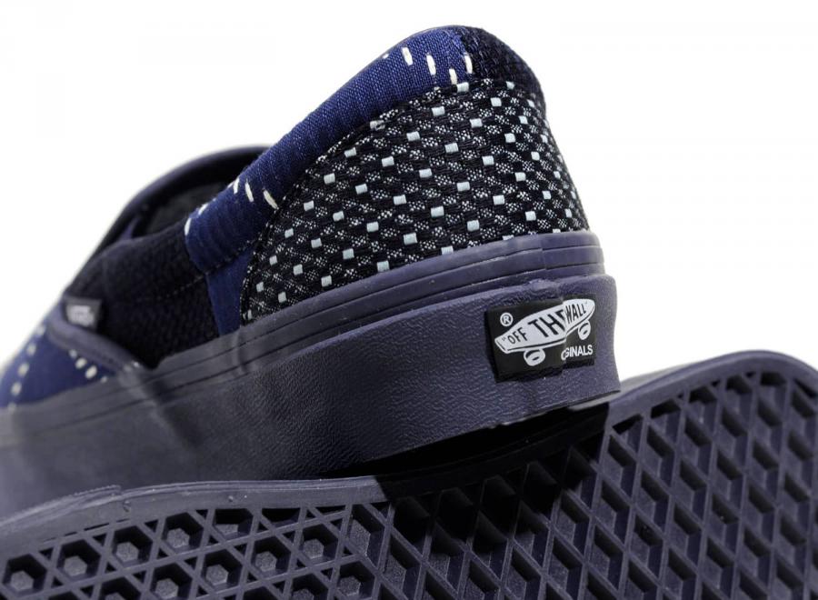 Vans Vault x FDMTL OG Classic Slip-On Parisian Night VA32QNSJB - Vans