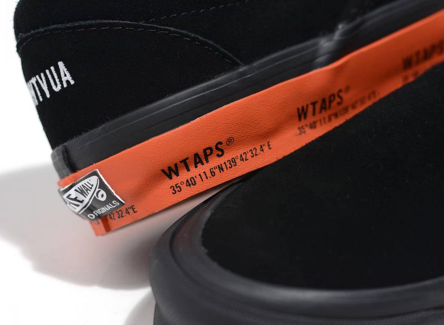 Vans Vault x WTAPS Classic Slip-On LX Black / Orange - Vans