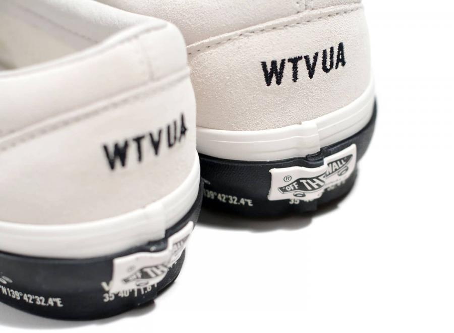 Vans Vault x WTAPS Classic Slip-On LX White / Black - Vans