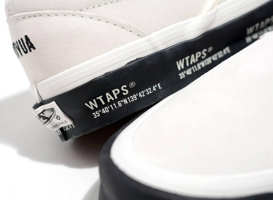 Vans Vault x WTAPS Classic Slip-On LX White / Black - Vans