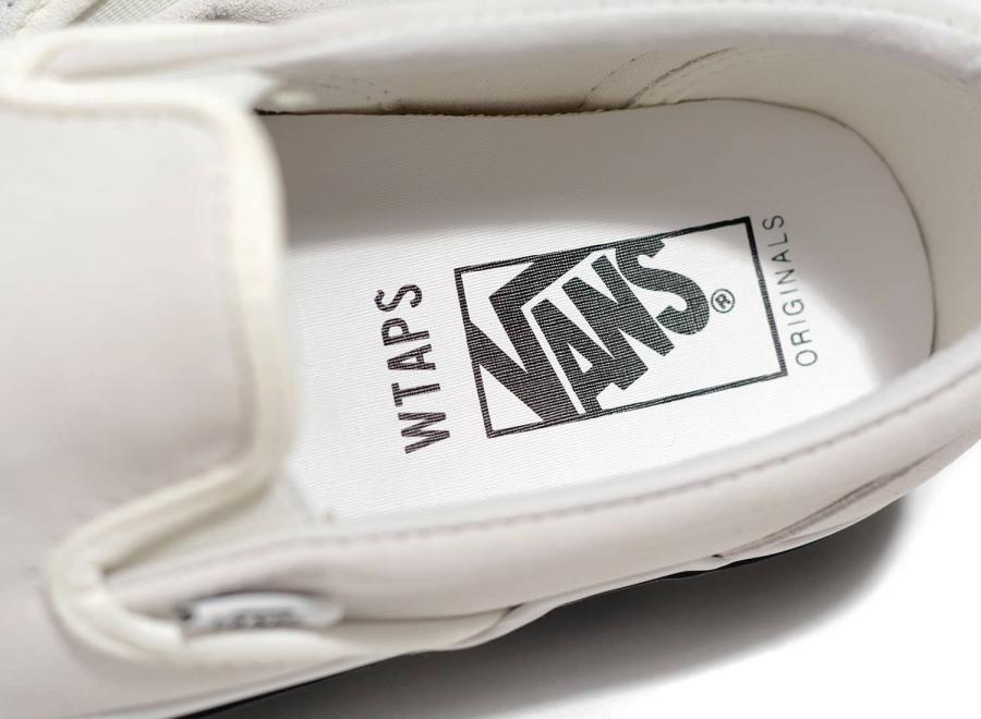 Vans Vault x WTAPS Classic Slip-On LX White / Black - Vans