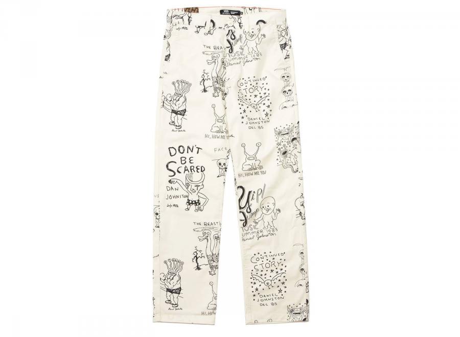 Vans X Daniel Johnston Authentic Chino Antique White - Vans