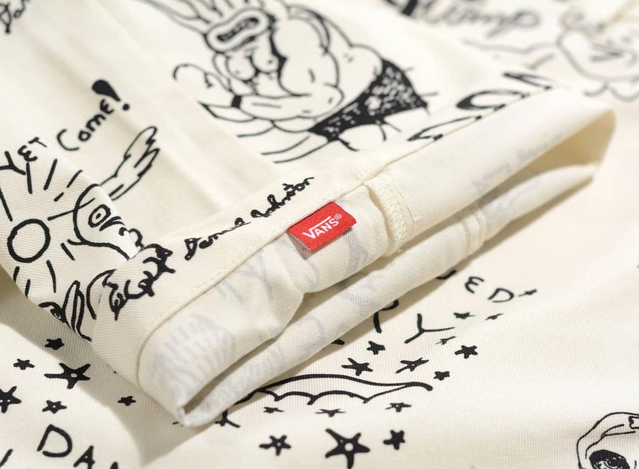 Vans X Daniel Johnston Authentic Chino Antique White - Vans