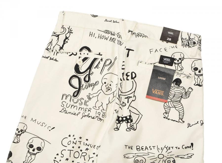Vans X Daniel Johnston Authentic Chino Antique White - Vans
