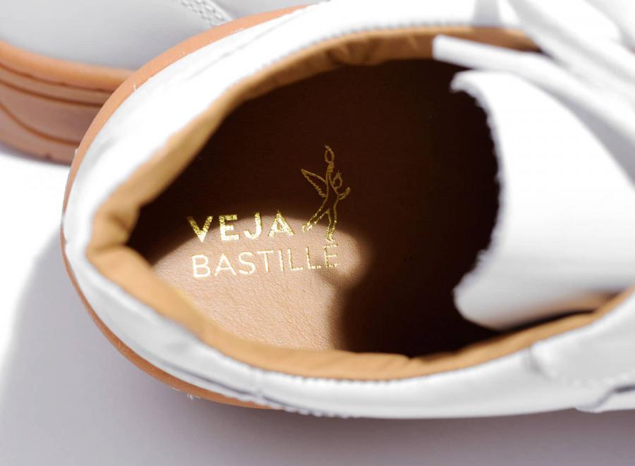 Veja V-10 Bastille Leather Extra Natural Sole - Veja
