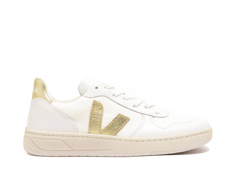 Veja V10 B Mesh White / Gold - Veja