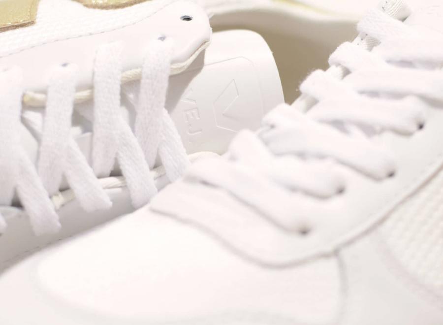 Veja V10 B Mesh White / Gold - Veja