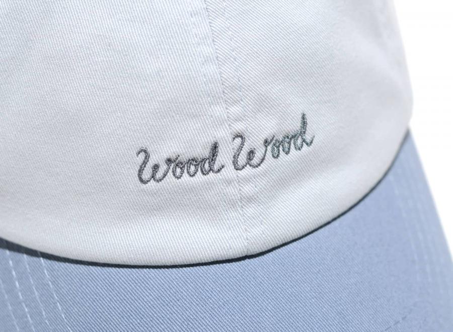 Wood Wood Brian Tennis Cap Stone Blue - Wood Wood