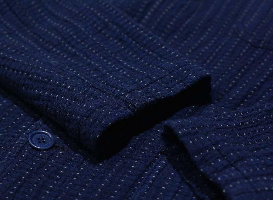 YMC P5UAF Scuttlers Jacket Indigo - YMC - You Must Create