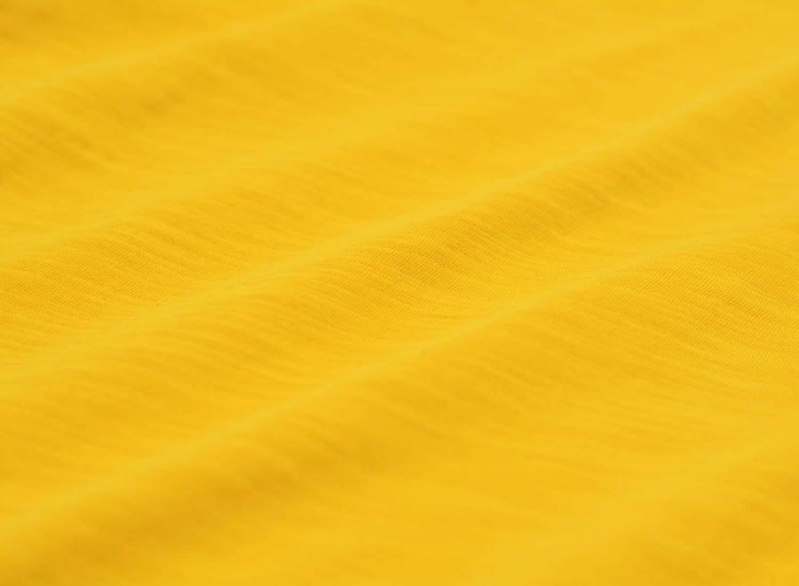 YMC Television Raglan Tee Yellow P6NAA - YMC - You Must Create