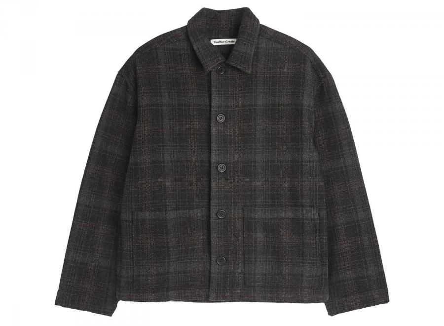 YMC U2BAB PJ Overshirt Brown / Multi - YMC - You Must Create