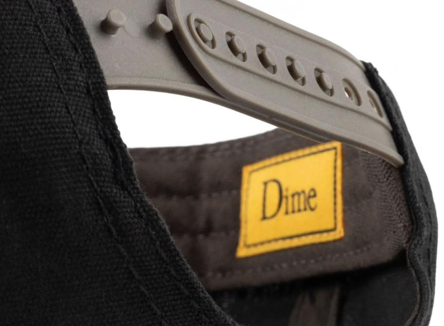 【DIME】 Happy Worker Cap / Black Dime Happy Worker Cap - Black – Palm Isle Skateshop