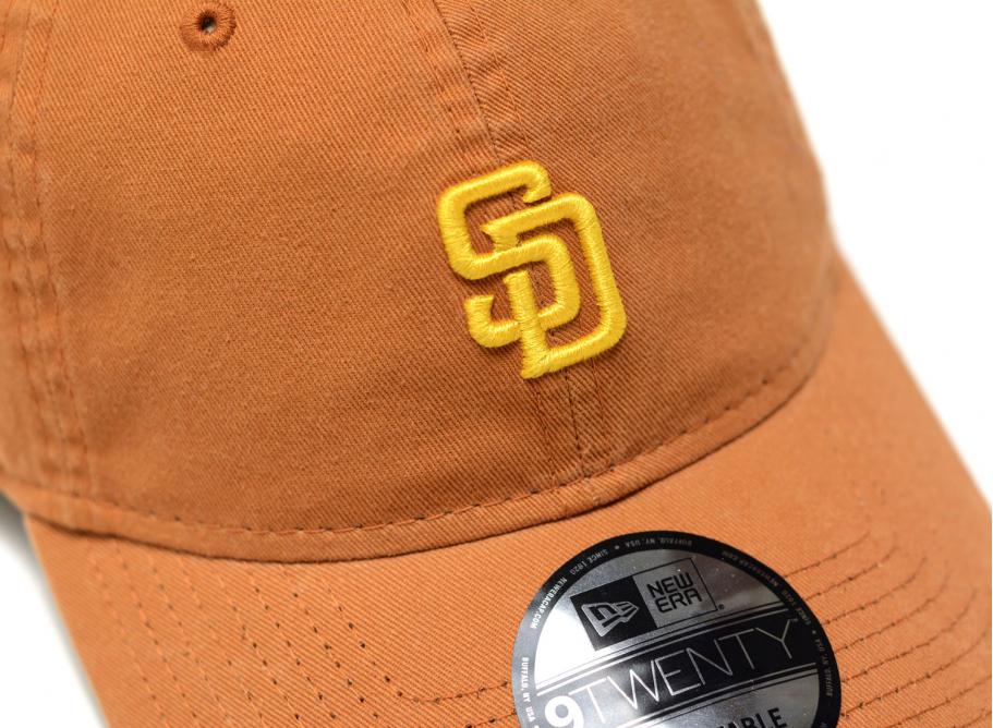 【海外限定】ニューエラ 9TWENTY San Diego Padres Brown Mini San Diego Padres Mini Mascot 9TWENTY Adjustable Hat – New