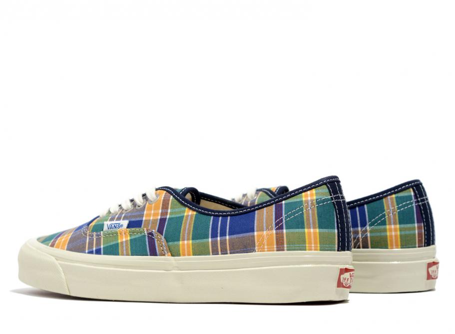 Vans Authentic 44 DX Anaheim Factory OG Plaid Multi
