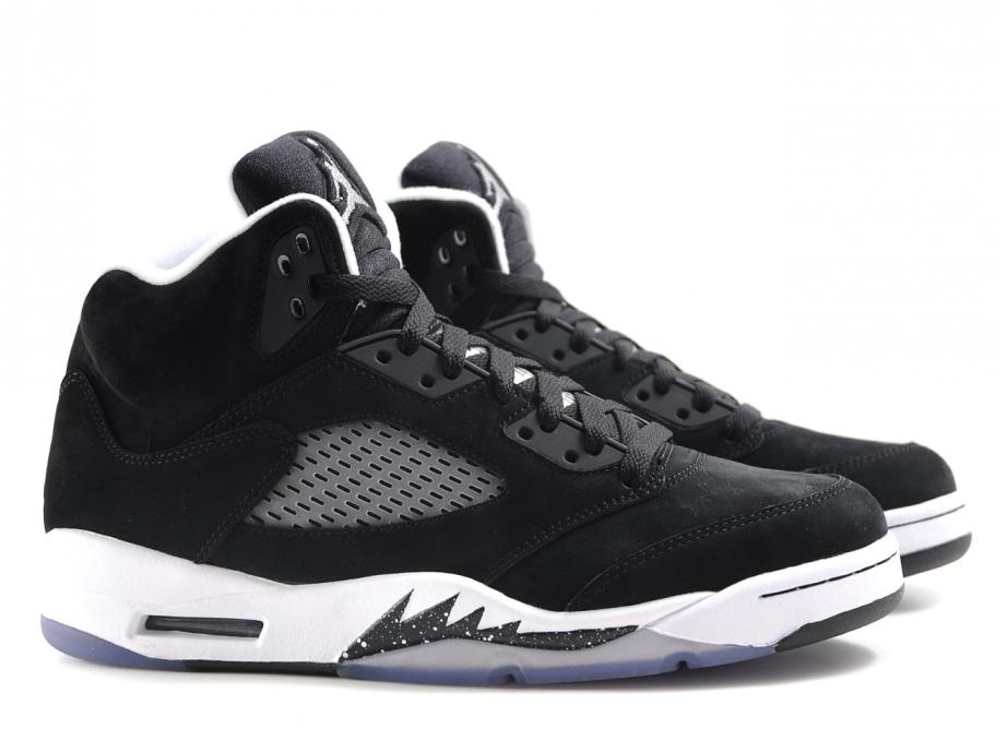 Nike Air Jordan 5 Oreo Black / Cool Grey / White / Sales / Novoid Plus ...